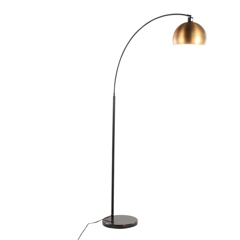 Lumi Source March contemporary floor lamp with sleek design, metal stand, and adjustable lamp head for modern home lighting.
