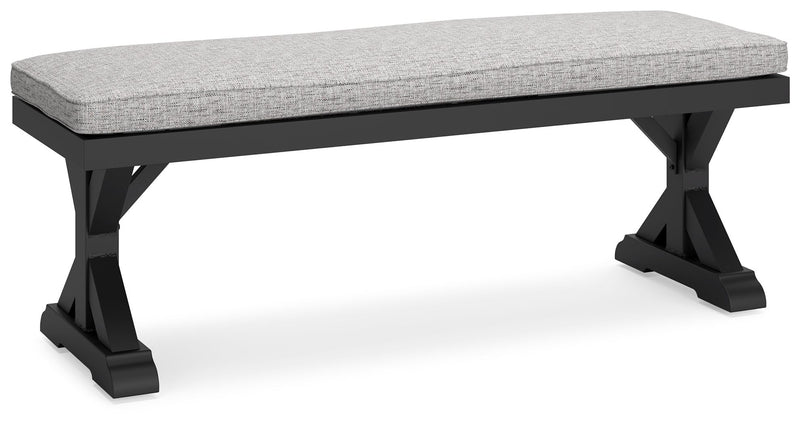 Beachcroft - Bench With Cushion - R&R Furniture Gallery (Fountain Valley, CA)