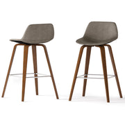 Randolph Bentwood - Counter / Bar Height Stool (Set of 2) - R&R Furniture Gallery (Fountain Valley, CA)