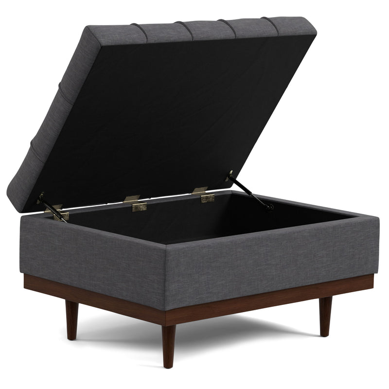 Mariah - Upholstered Lift Top Table Storage Ottoman - R&R Furniture Gallery (Fountain Valley, CA)