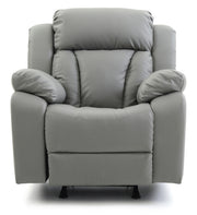 Glory Furniture comfortable rocking motion recliner with cushioned seat and backrest, ideal for relaxing and lounging.