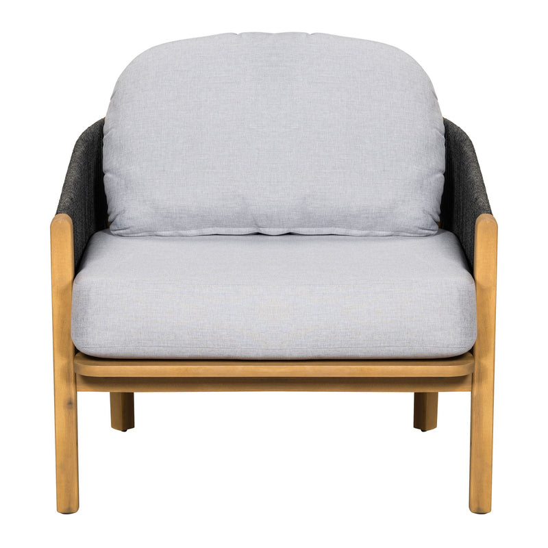 Grotta - Outdoor Wood Club Chair (Set of 2) - R&R Furniture Gallery (Fountain Valley, CA)