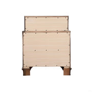 Oak storage nightstand from Glory Furniture's accent nightstand collection, featuring a sleek wooden finish and compact design.