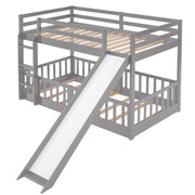 Functional Bunk Bed & Convertible Ladder And Slide - R&R Furniture Gallery (Fountain Valley, CA)