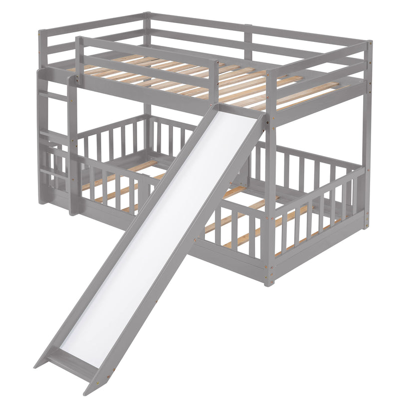 Functional Bunk Bed & Convertible Ladder And Slide - R&R Furniture Gallery (Fountain Valley, CA)