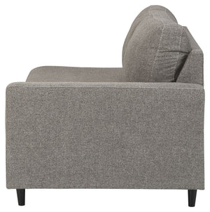 Lyman - RAF Corner Chaise - Graphite - R&R Furniture Gallery (Fountain Valley, CA)