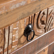 Carved Side Table - Natural - R&R Furniture Gallery (Fountain Valley, CA)