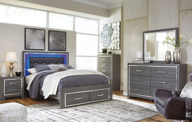Lodanna - Dresser, Mirror - R&R Furniture Gallery (Fountain Valley, CA)