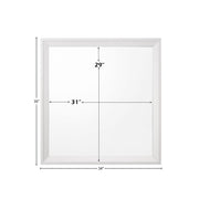 Cerys - Mirror - White - R&R Furniture Gallery (Fountain Valley, CA)