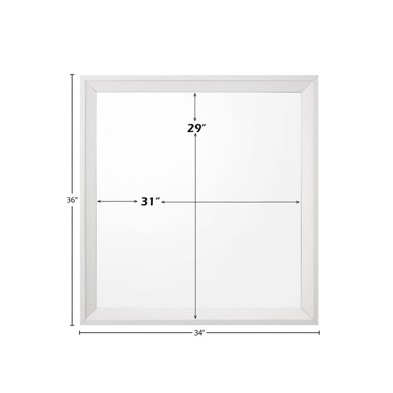 Cerys - Mirror - White - R&R Furniture Gallery (Fountain Valley, CA)
