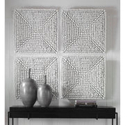 Uttermost Portside wood wall panel wall decor featuring a rustic, textured wooden design for stylish interior decoration.