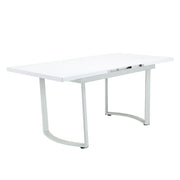 Palton - Dining Table - High Gloss White - R&R Furniture Gallery (Fountain Valley, CA)