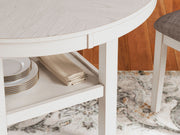 Erinberg - Dining Room Table Set (Set of 5) - Antique White - R&R Furniture Gallery (Fountain Valley, CA)