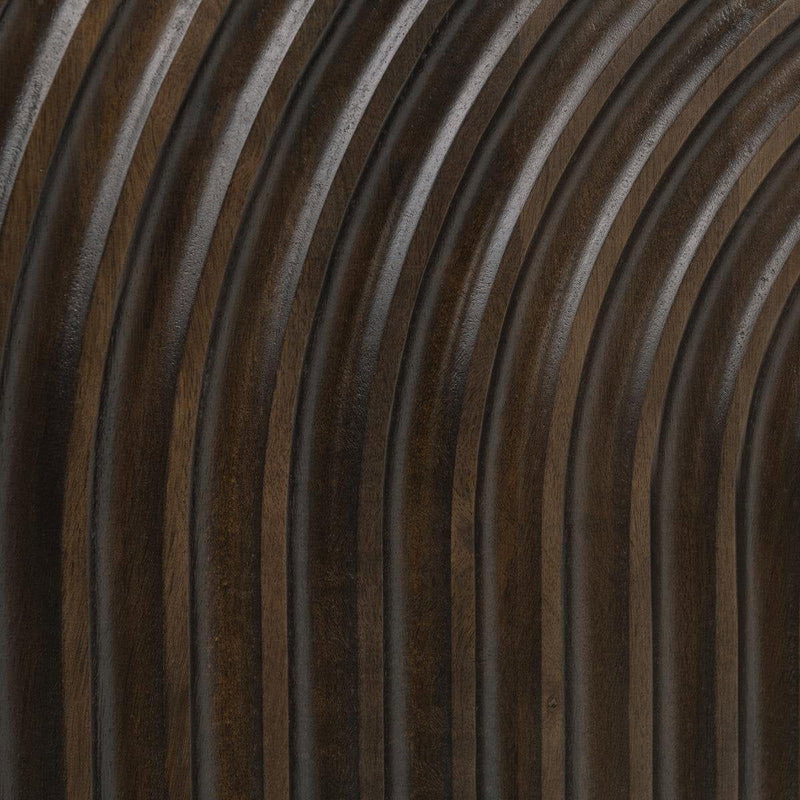 Colson - Mango Wood 4 Door Cabinet - Dark Brown - R&R Furniture Gallery (Fountain Valley, CA)
