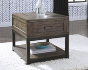 Johurst - Rectangular End Table - Grayish Brown - R&R Furniture Gallery (Fountain Valley, CA)