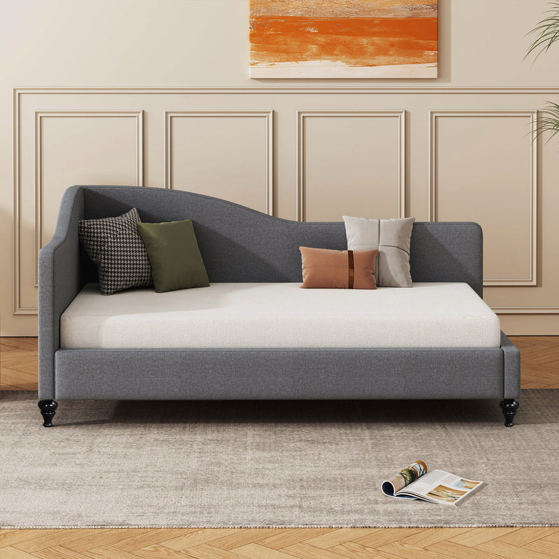 Modern L Shaped Daybed With Legs - R&R Furniture Gallery (Fountain Valley, CA)