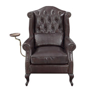 Pino - Accent Chair - Vintage Brown Top Grain Leather - R&R Furniture Gallery (Fountain Valley, CA)