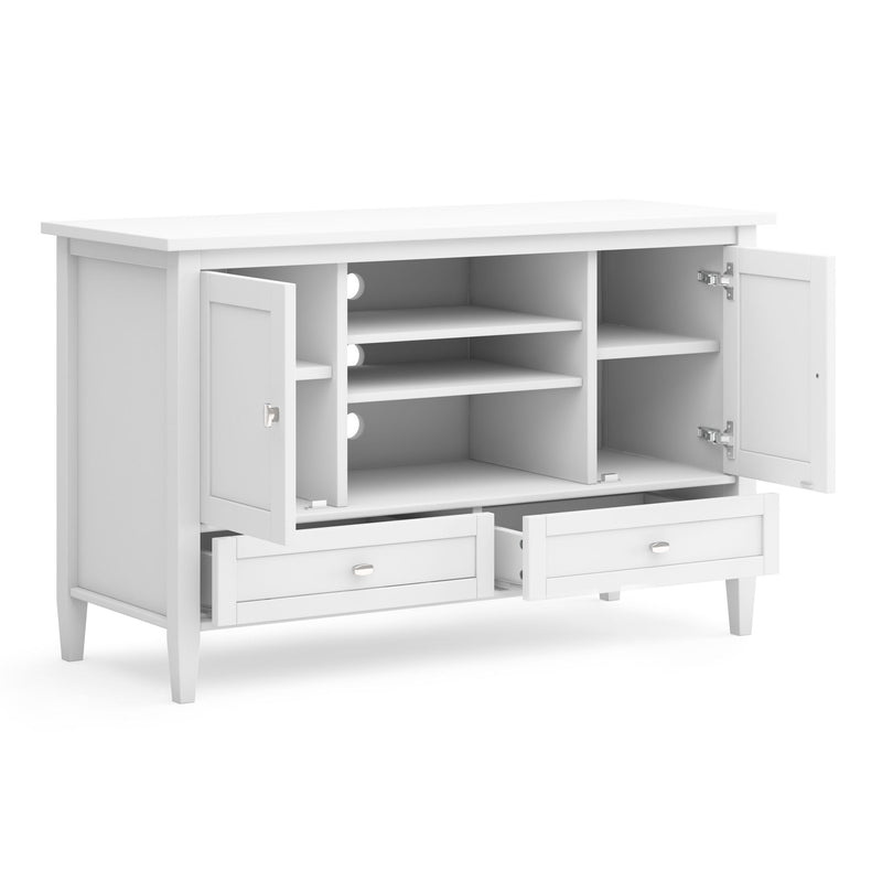 Warm Shaker - Transitional Style TV Media Stand - R&R Furniture Gallery (Fountain Valley, CA)