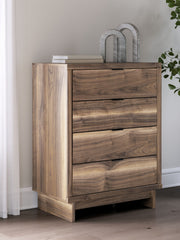 Chirason - Four Drawer Chest - Brown - R&R Furniture Gallery (Fountain Valley, CA)