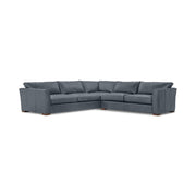 Classic Home Bryson 3-piece ElPaso stationary sectional sofa with plush cushions and modern design, shown in a cozy living room setting.
