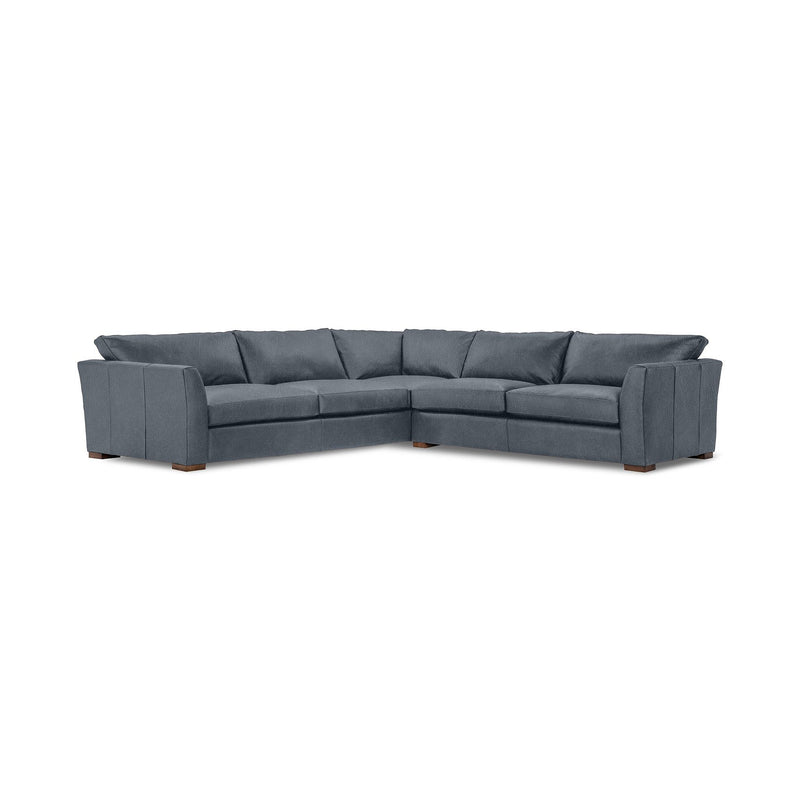 Classic Home Bryson 3-piece ElPaso stationary sectional sofa with plush cushions and modern design, shown in a cozy living room setting.
