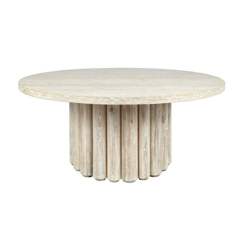 Tiber - Round Dining Table - R&R Furniture Gallery (Fountain Valley, CA)
