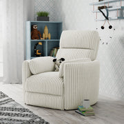 Parker Living Radius Power Swivel Glider Recliner chair set with plush upholstery and adjustable reclining features.
