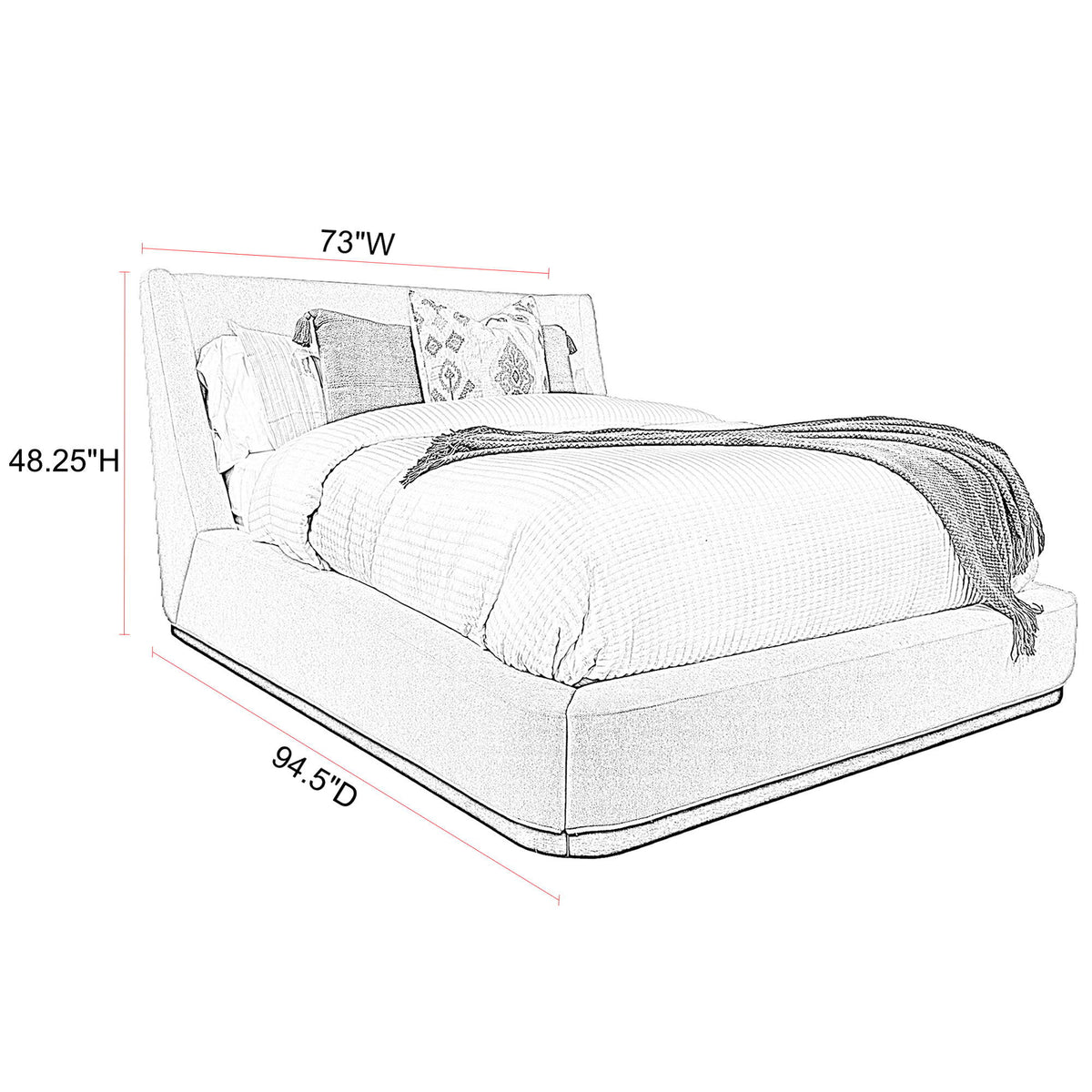 Sofia - Bed