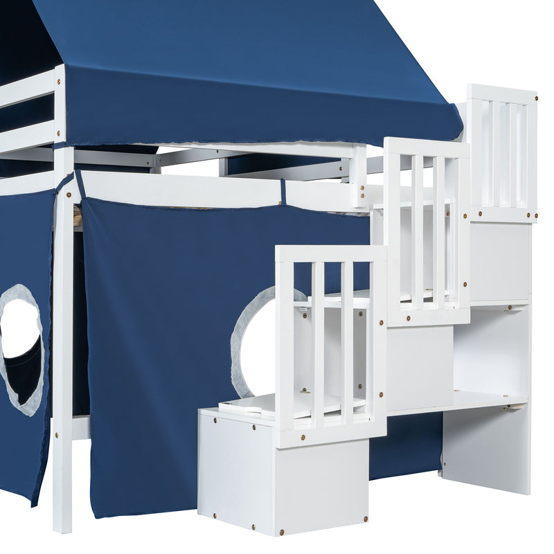 Loft Bed With Tent And Tower - R&R Furniture Gallery (Fountain Valley, CA)