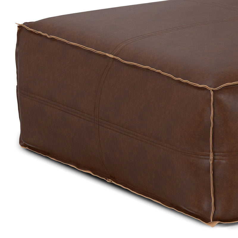 Brody - Large Square, Coffee Table Pouf - R&R Furniture Gallery (Fountain Valley, CA)