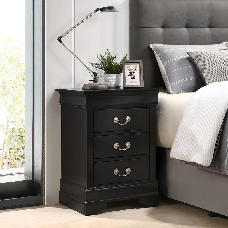 Louis Phillipe - Nightstand - Wood - R&R Furniture Gallery (Fountain Valley, CA)