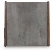 Kallenny - Square Cocktail Table - Brown / Gray - R&R Furniture Gallery (Fountain Valley, CA)