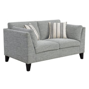 Loveseat Sofa With Upholstery - Gray - R&R Furniture Gallery (Fountain Valley, CA)