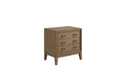 3 Drawer Nightstand With USB - Latte - R&R Furniture Gallery (Fountain Valley, CA)