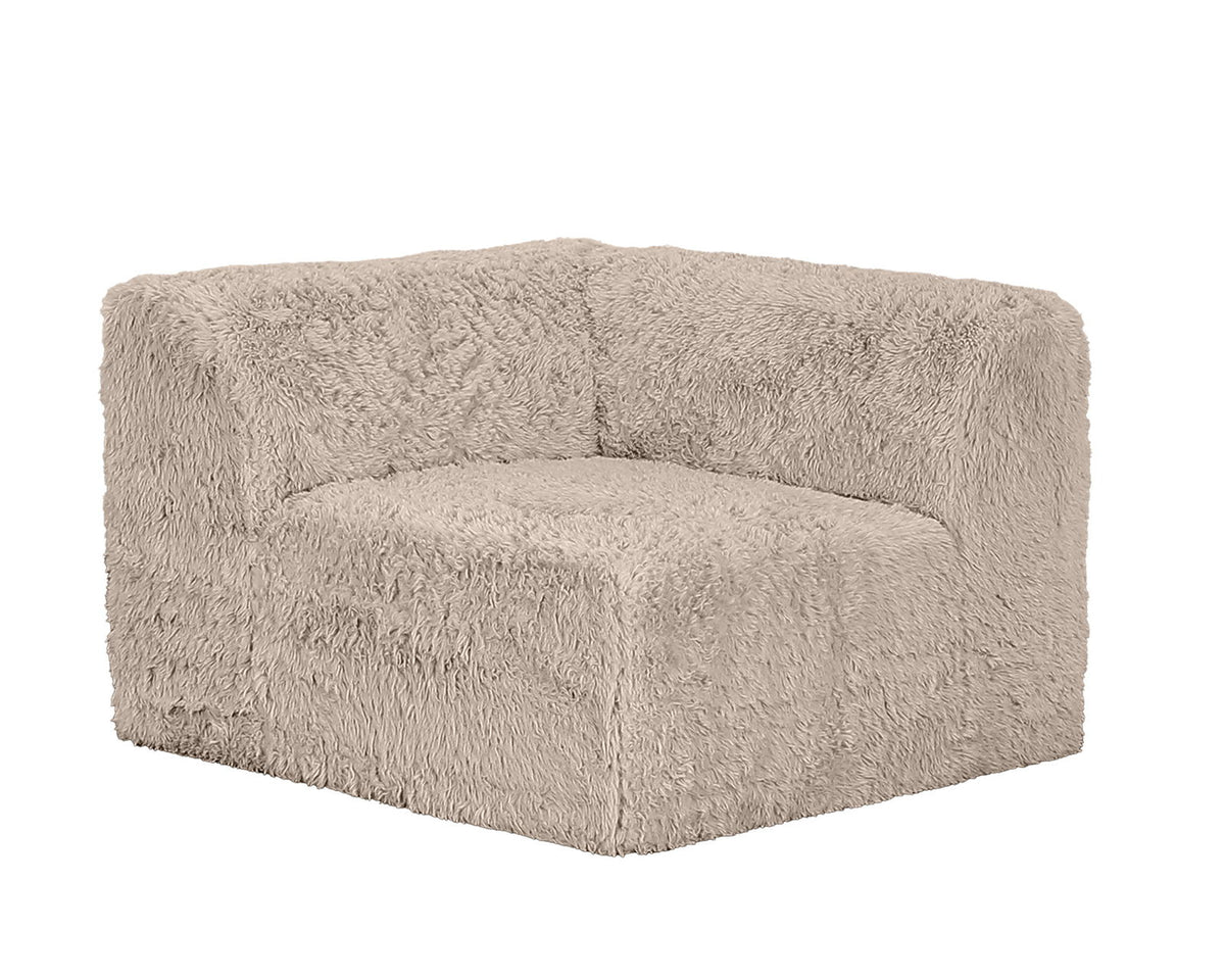 Nappi - Modular Corner Chair, Taupe