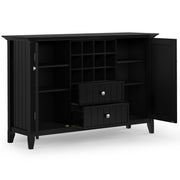 Bedford - Sideboard Buffet And Wine Rack - R&R Furniture Gallery (Fountain Valley, CA)
