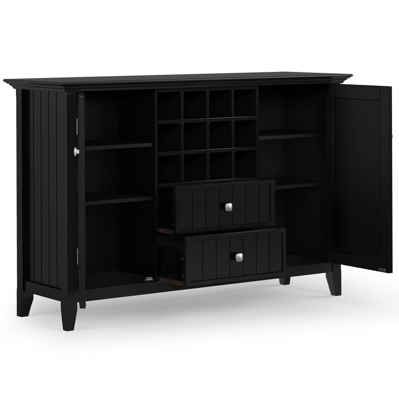 Bedford - Sideboard Buffet And Wine Rack - R&R Furniture Gallery (Fountain Valley, CA)