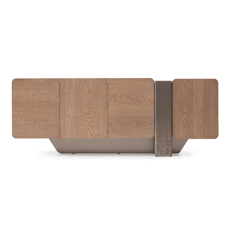 Bristol Point - Console Table - Saddle Brown - R&R Furniture Gallery (Fountain Valley, CA)