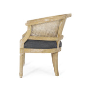 Curved Backrest Accent Chair - R&R Furniture Gallery (Fountain Valley, CA)