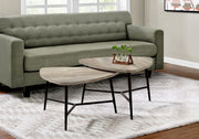 Table Set, Coffee, End, Side, Accent, Living Room / Beige Laminate, Contemporary, Modern (Set of 2) - Taupe - R&R Furniture Gallery (Fountain Valley, CA)