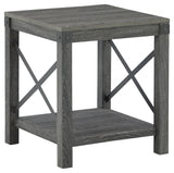 Freedan - Square End Table - Grayish Brown - R&R Furniture Gallery (Fountain Valley, CA)