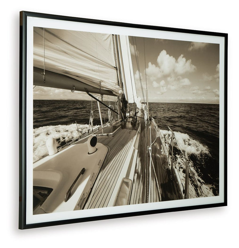Arlanford - Wall Art - Sepia - R&R Furniture Gallery (Fountain Valley, CA)