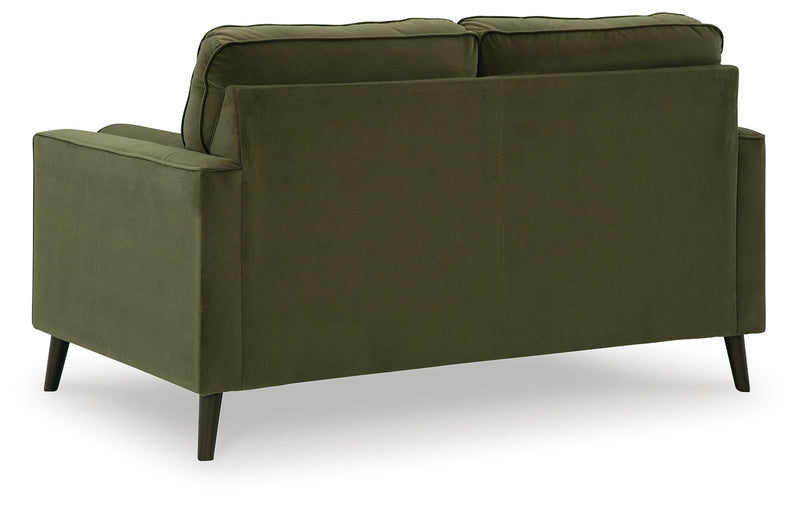 Reveon Lakes - Loveseat - Olive - R&R Furniture Gallery (Fountain Valley, CA)