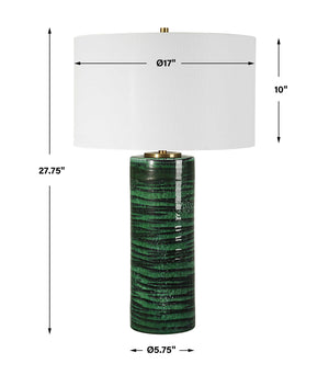 Galeno - Emerald Table Lamp - Green
