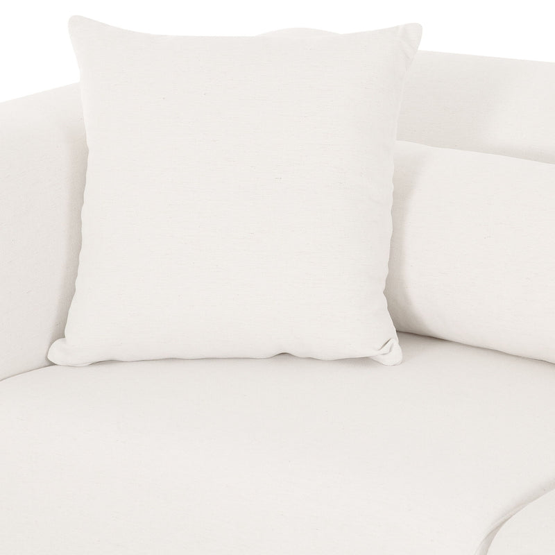 Tarra - Chenille Modular Sofa - Cream - R&R Furniture Gallery (Fountain Valley, CA)