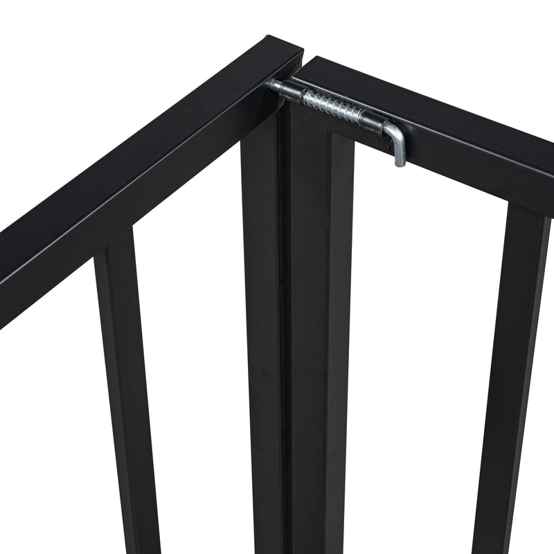 Metal Floor Bed Frame With Fence And Door - R&R Furniture Gallery (Fountain Valley, CA)