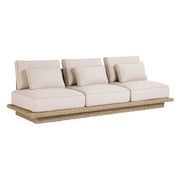 Mora - 96" Outdoor Sofa - Cream - R&R Furniture Gallery (Fountain Valley, CA)