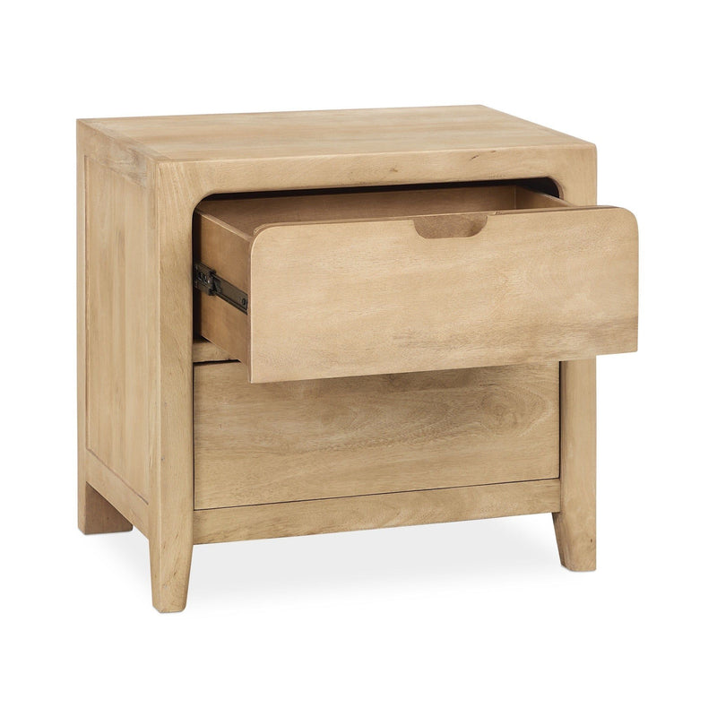 Laguna - 2 Drawer Nightstand - Natural Maple - R&R Furniture Gallery (Fountain Valley, CA)