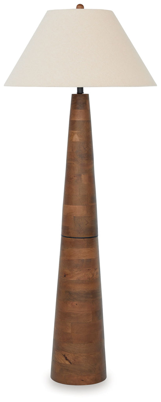 Danset - Wood Lamp - R&R Furniture Gallery (Fountain Valley, CA)