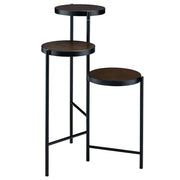 Namid - 30" Plant Stand - Black - R&R Furniture Gallery (Fountain Valley, CA)
